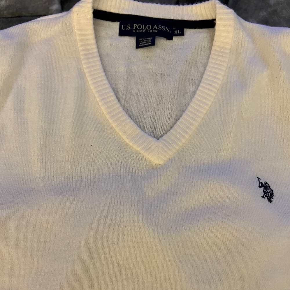 Polo V Neck Sweater